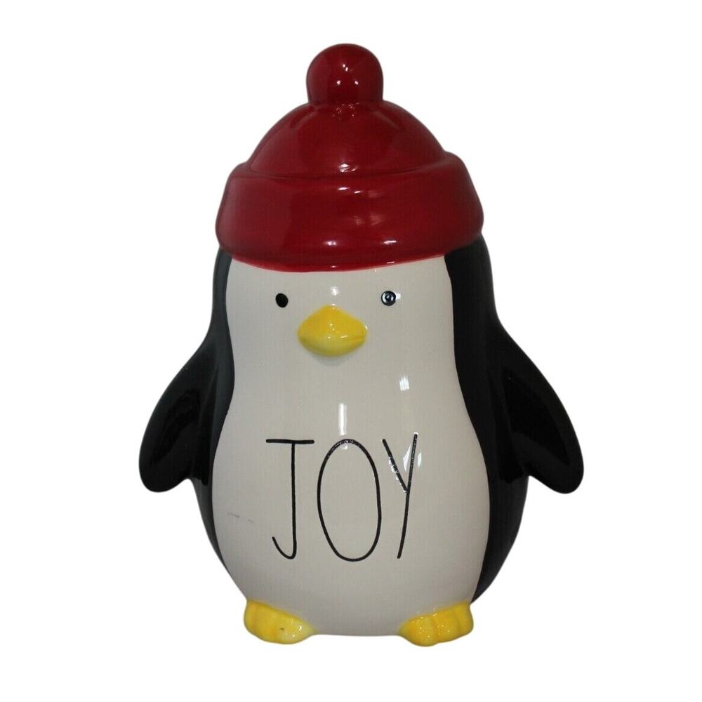 Rae Dunn Holiday "JOY" Penguin Figurine